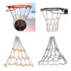 Outdoor Basketball Target Net Standard Braided Metal Chain Basketball Net for Outdoor Indoor Goal Basketball Net