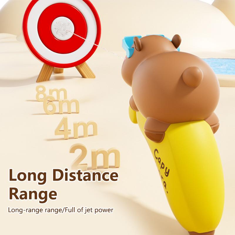 Cartoon Capybara Water Spray Toys Summer Outdoor Beach Water Play Games Children'S Bath Toys Water Toy Gifts
