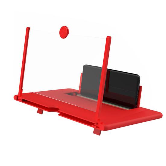 10/12-Inch Screen Magnifier for Cell Phone Foldable Phone Screen Amplifier Adjustable Height Screen Enlarger for All Smartphones