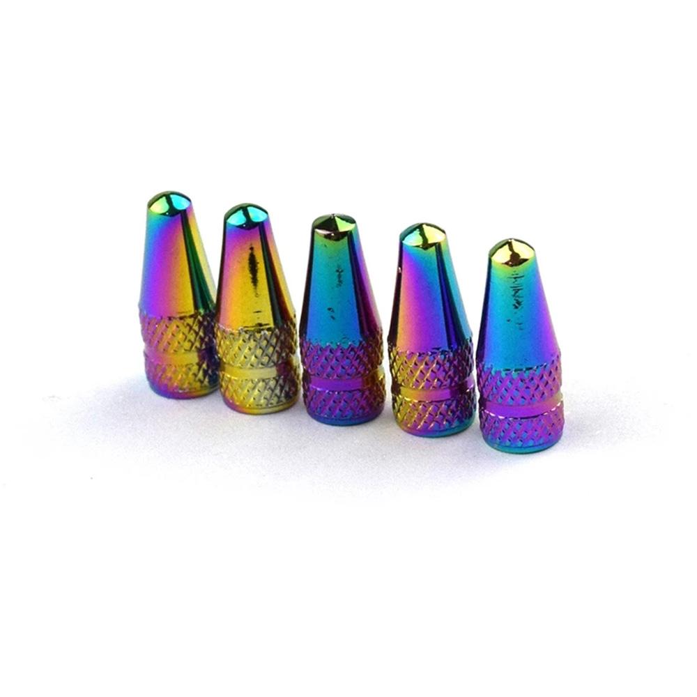 4pcs Mountain Bike Road Bike Dust Covers Tyre Air Caps Valve Cap Cycling Accessories Presta Valves