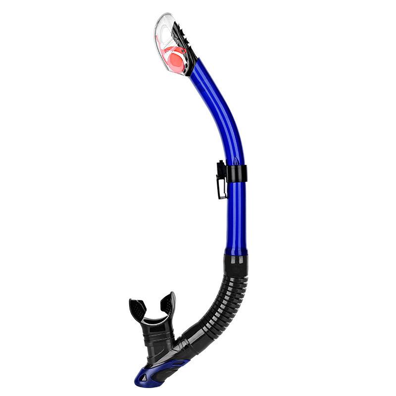 Full Dry Snorkel Breathing Tube, Underwater Respirator Diving Swimming Gear with Waterproof Valve for Freestyle Training, Suitable for Kids and