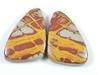 22Cts. Natural Noreena Jasper (14mm X 22mm Each) Fancy Cabochon Match Pair SK-2714