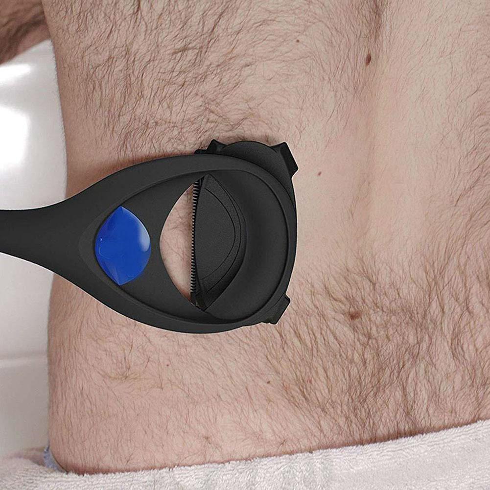 Портативный мужской бритва для удаления волос на спине, триммер, машинка для стрижки, безболезненный эпилятор