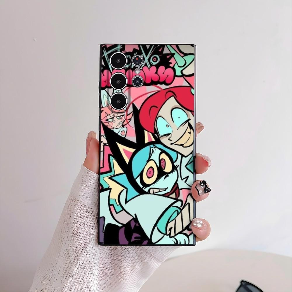 Anime P-Psychocuties Mimi Phone Case For Samsung Galaxy S25 S24 S22 S23 Ultra S21 S20 Plus rosted Non-Slip Full Cover Soft Case