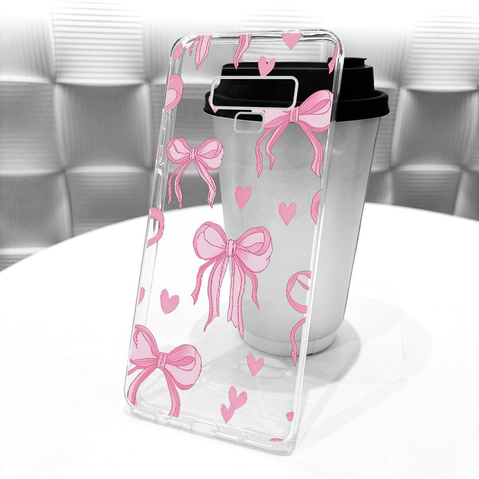 Transparent Cover For Samsung Note9 Case Cute Fashion Butterfly Funny Painted Casing For Samsung Galaxy Note9 SM-N960F SM-N9600