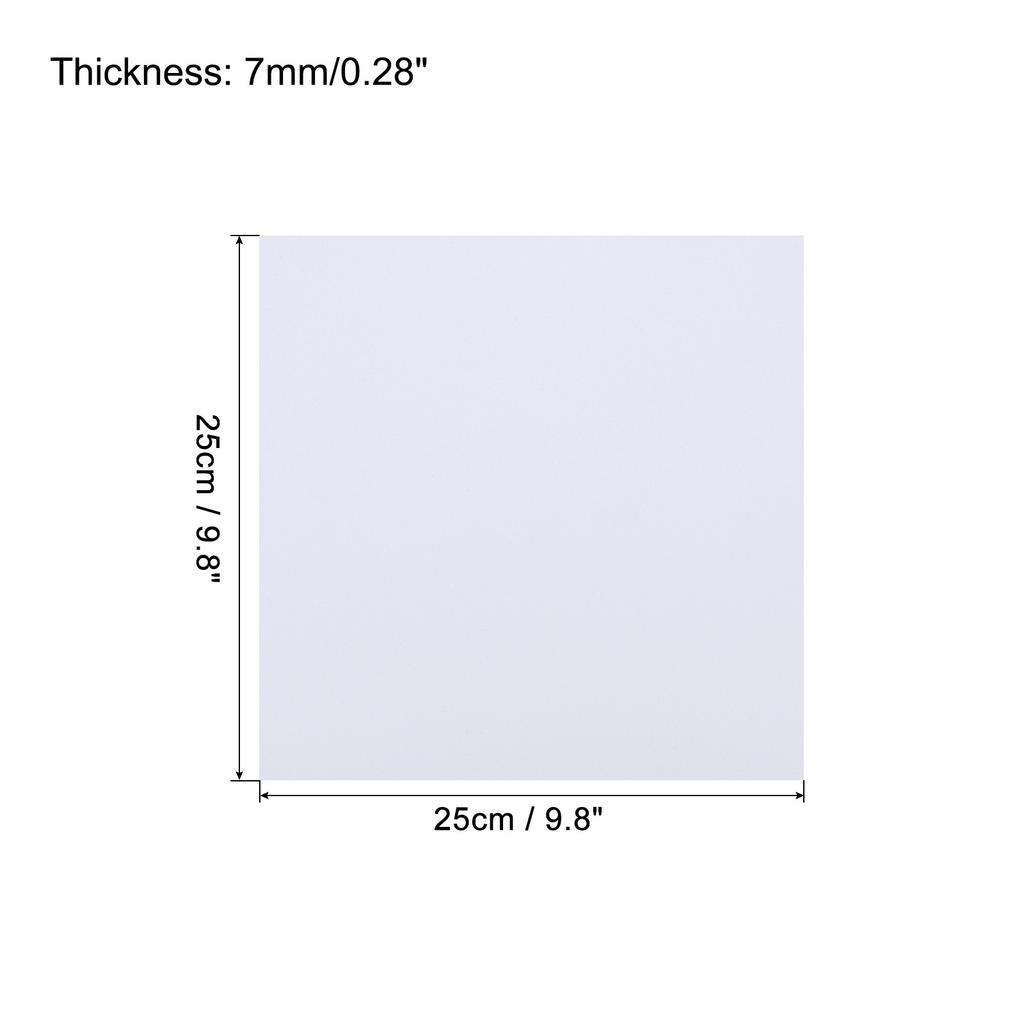 Листы из пенопласта ЭВА Белые Листы из пенопласта для костюмов, проектов искусства и ремесла Упаковка из 6 штук