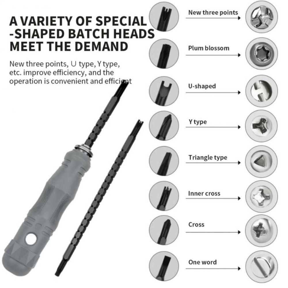Shaped For Phone Repair Screwdriver Set Torx Phillips Slotted Bit Triangle Screwdriver Screw Driver