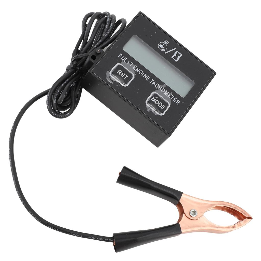 Тахометр импульсного двигателя, небольшой цифровой ЖК-дисплей, спидометр 30000 об/мин для газонокосилки, бензопилы