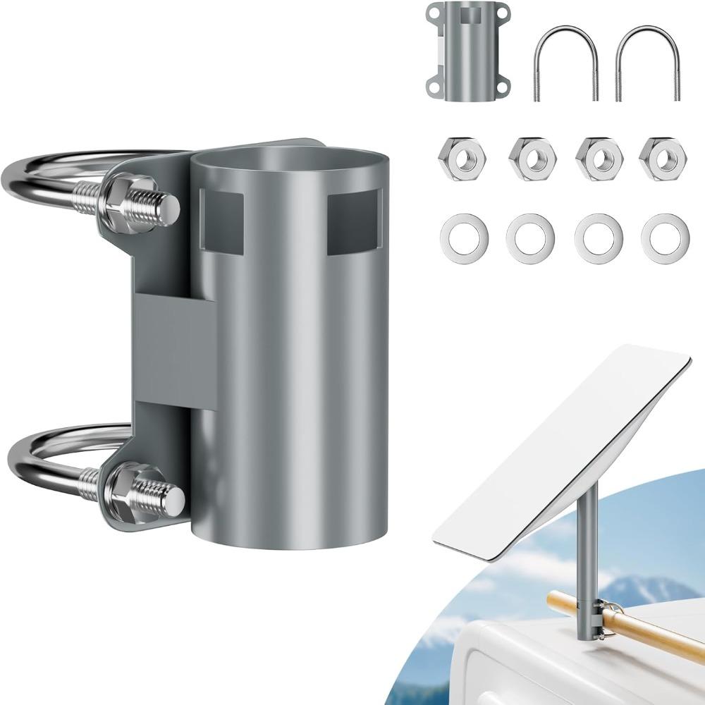 Прочный комплект для крепления спутниковой антенны на крыше из нержавеющей стали Starlink на столбе