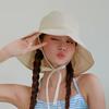 Шляпа-ведро Jobeuha Sunblock с широкими полями, мятая