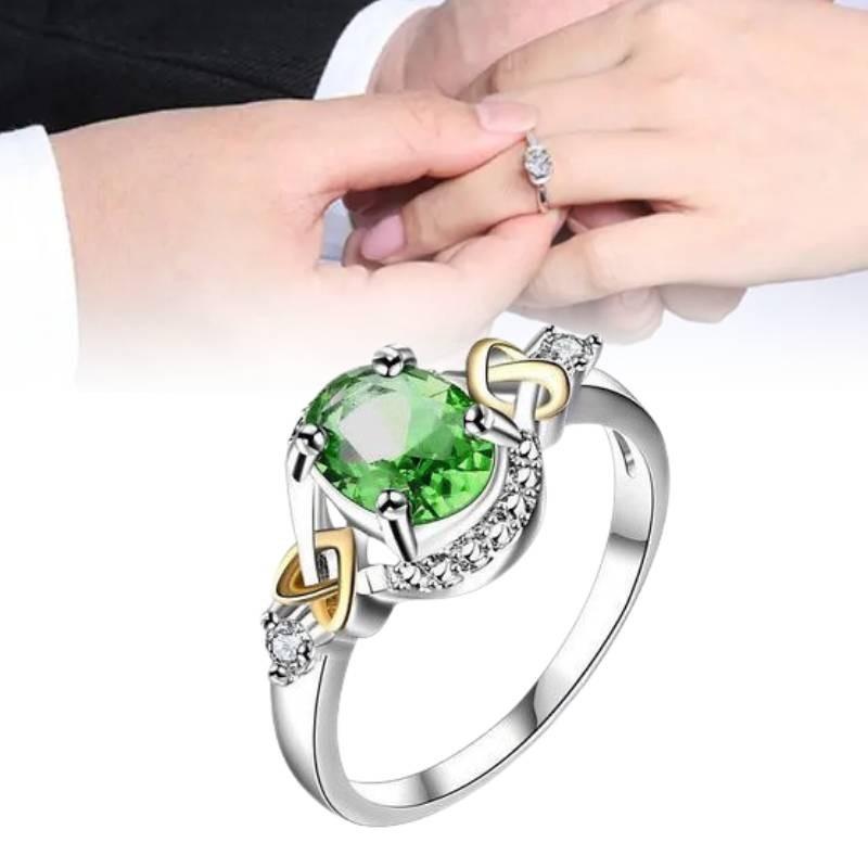 Потрясающее медное кольцо в стиле фруктов, инкрустированное цирконием, для мужчин и женщин с уникальным дизайном