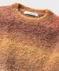 NONBLANK Gradient Round Knit_Crimson Brown