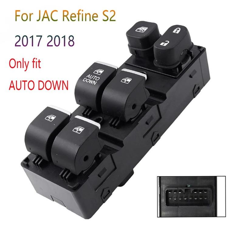 Window Control Switch AUTO DOWN for JAC Refine S2 2017 2018 Front Left Side Electric Power Glass Lifter Button Car Accessories