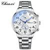 CHENXI Quartz Watch Man Waterproof Stainless Steel Bracelet Multifunction Men's Watches Date Chronograph Luminous New