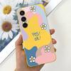 Для Samsung S24+ s24 Plus Чехол Обложка Samsung Galaxy S24 Ultra Pro Capa Защита Камеры Ударопрочный Мягкий ТПУ Fundas С Рисунком