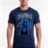 Ashnikko blue devil clear background TShirt Summer Casual Cotton Tee Oversized Streetwear Tops Vintage Graphic Print