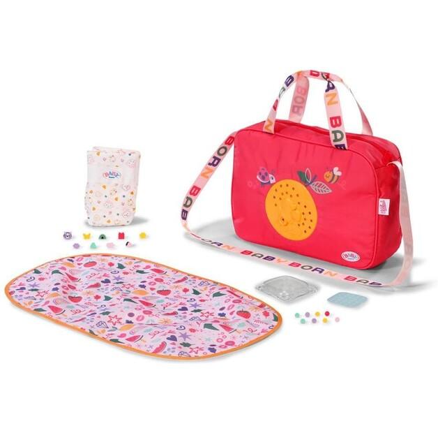 Аксессуары для кукол Zapf Creation Baby Born Сумка няни с аксессуарами для переодевания 837610