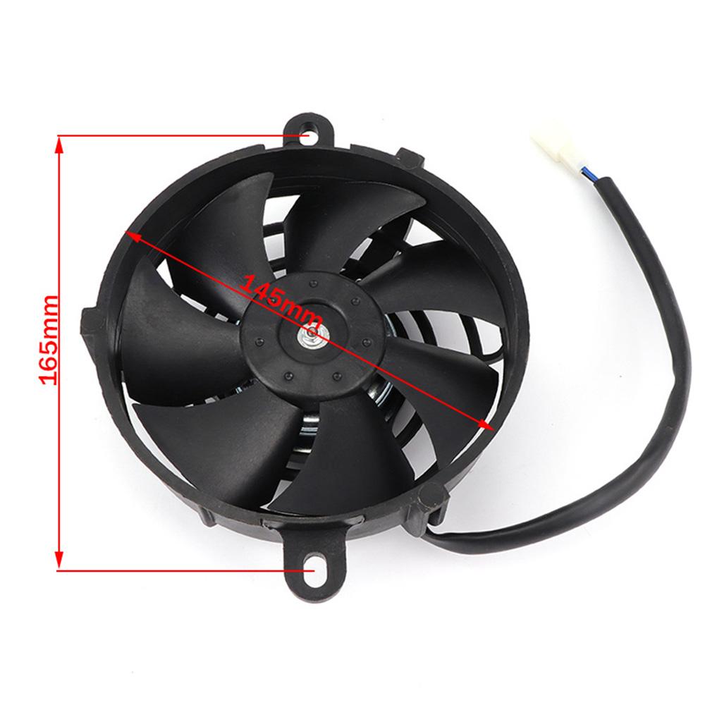 Motorcycle Radiator Cooling Cooler 5" Electric Fan M16 Temp Sensor For China 150cc 200cc 250cc 4x4 ATV UTV Buggy Quad Bike Parts