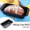 Non Stick DIY Loaf KitchenTools Rectangle Carbon Steel Bakeware Pastry Tools Cake Mold Baking Mold