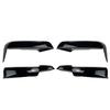 For BMW F30 F31 M Sport 2012- Front Bumper Lip Splitter Canards Spoiler 1Pair Car Fog Lamp Eyebrow Frame Cover Grille