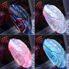 Silver A9 Luminous Silent Wireless Gaming Mouse - Pink Laptop Accessory for Girls