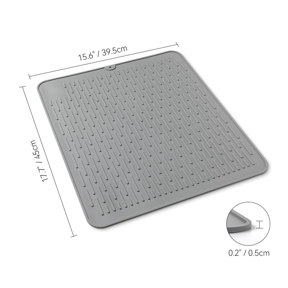 Силиконовый термостойкий противоскользящий коврик на кухонную столешницу