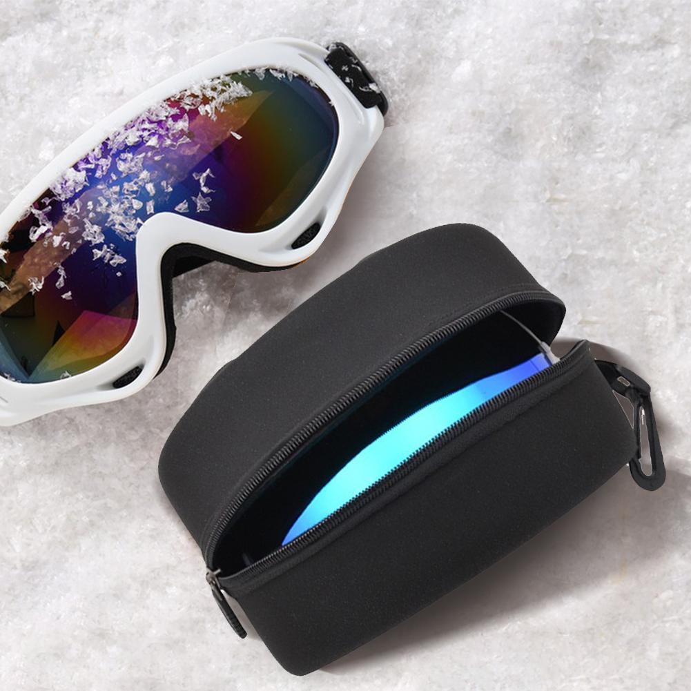 Чехол для хранения горнолыжных очков Водонепроницаемые жесткие чехлы EVA Чехол для спортивных очков Чехол-протектор для горнолыжных очков Чехлы для переноски очков Держатель