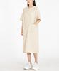 Row To Row Wrd043 Crispy Cotton Pocket Dress (Apricot)