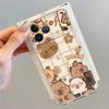 Милый Мультяшный Чехол Капибара для iPhone 17 Pro Max XR 11 Air 17e 12 Mini 13 Pro 14 Plus 16 XS Max 15 Мягкая Защитная Крышка для Телефона