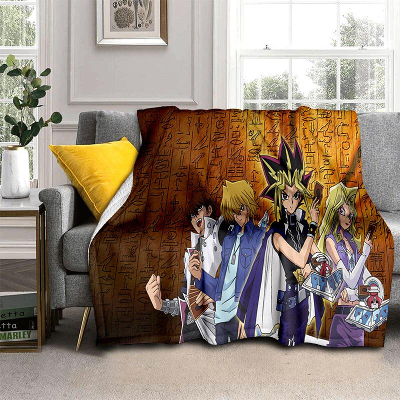 Yu-Gi-Oh MONSTER CARD одеяло с рисунком аниме, мягкое одеяло для дома, спальни, кровати, дивана, пикника, путешествия, офиса, одеяло, детское одеяло