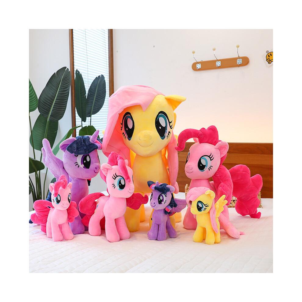 (Meina,30cm)Snuggly My Little Pony Plush Doll Charming Horse Figure For Kids Bedroom Decoration