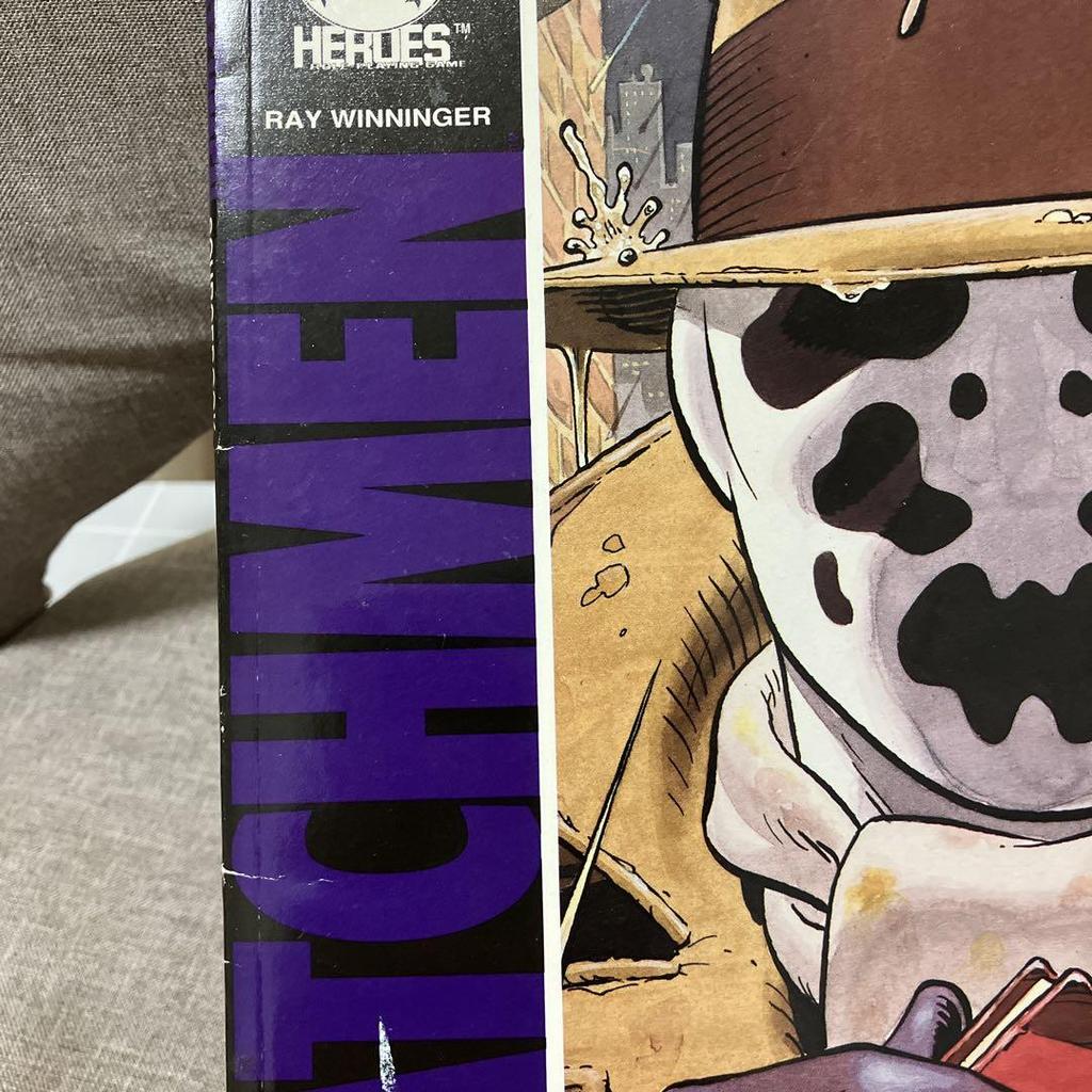 [USED] Watchmen Role Playing Game Sourcebook Rorschach American Comics