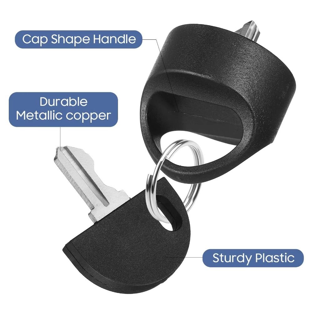 Черный ключ для самоката, компактный ключ безопасности, ключ для транспортировки электромобиля, использование на открытом воздухе