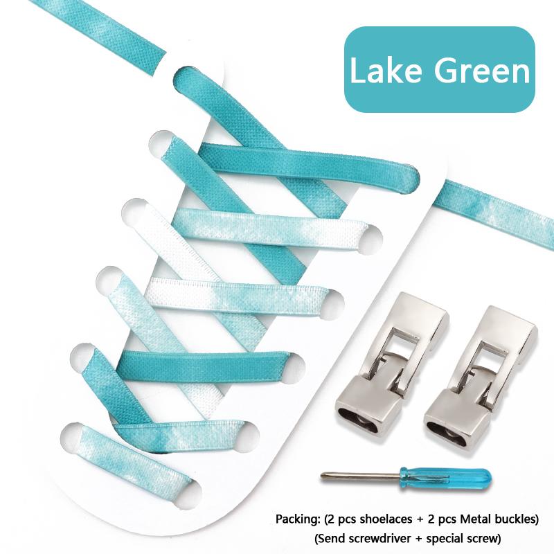 Красочные эластичные крестообразные шнурки без завязок кроссовки 8 мм шириной плоские без завязывания шнурки детские взрослые радужные резиновые шнурки