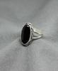 Кольцо ручной работы и массивное кольцо из черного оникса из стерлингового серебра 925 пробы, все размеры FR-156