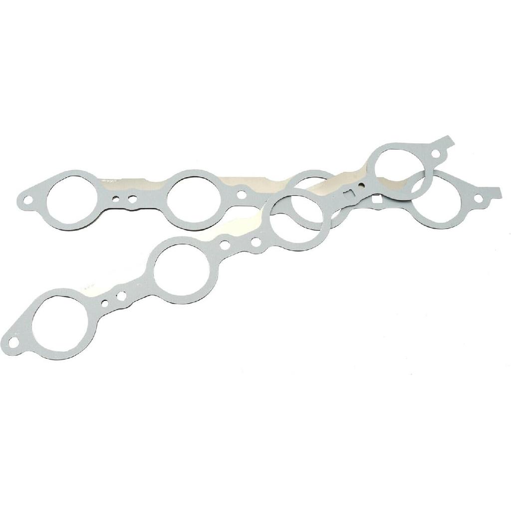 LS Exhaust Manifold Header Gasket Pair with Bolts for Chevy Silverado Camaro GMC Sierra LS1 LS2 LS3 LS6 LQ4 LQ9 4.8 5.3 5.7 6.0 6.2L 1997-2018,