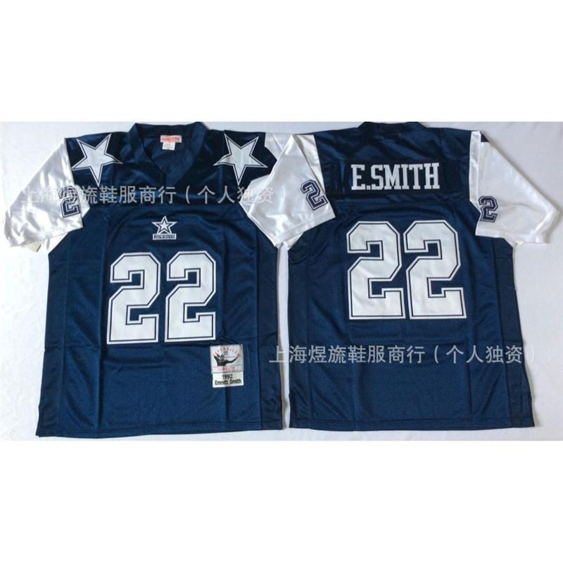Dallas Cowboys Retro NFL Jersey 21 22 Embroidered Throwback Football Uniform Men Sports Fan Apparel