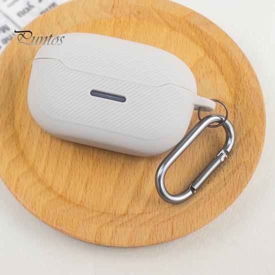 Чехол для наушников Точное позиционирование отверстий с кольцами для ключей Противоударный пылезащитный водонепроницаемый силиконовый защитный чехол для JBL Endurance Race