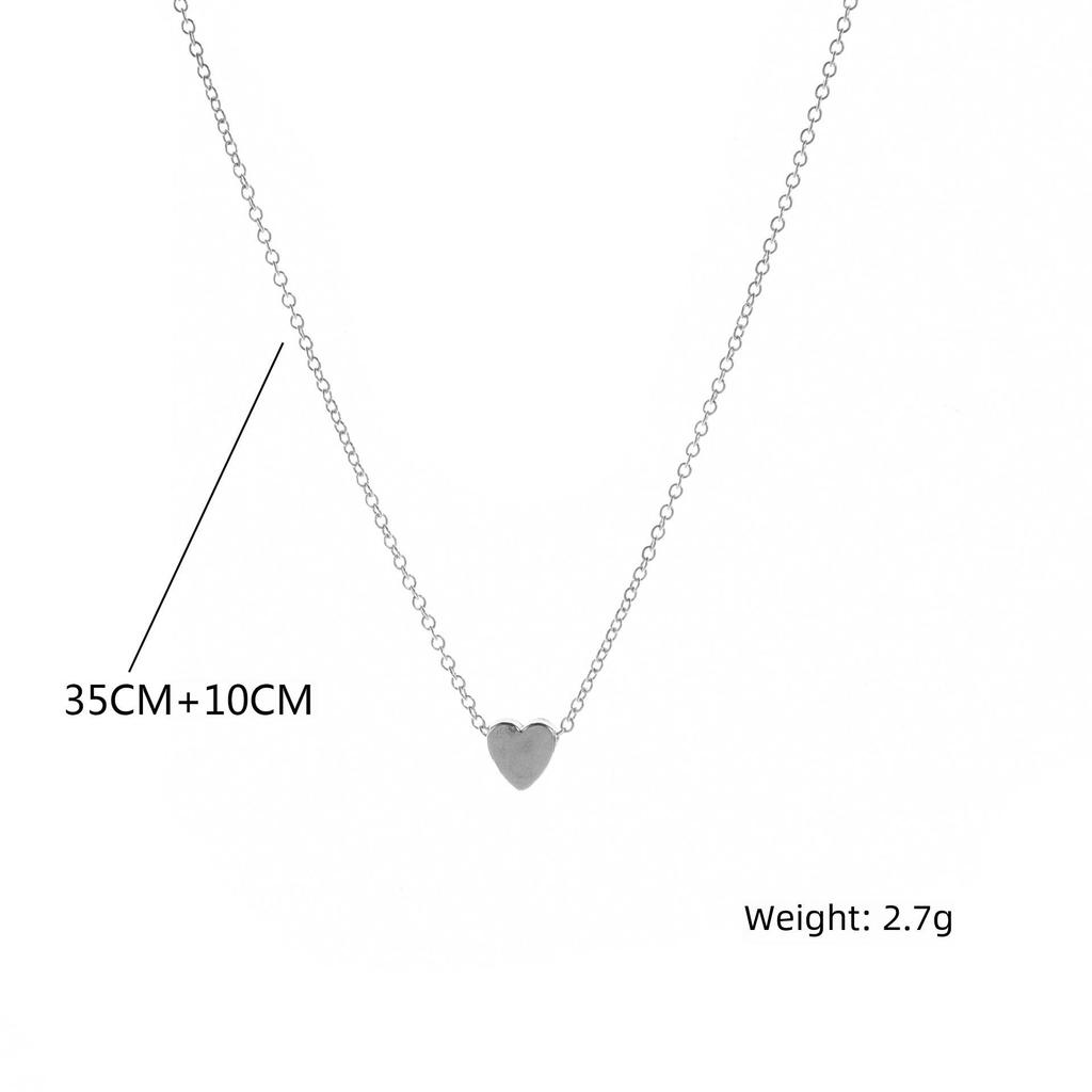 Элегантное ожерелье на ключицу в форме персикового сердца — изысканный, простой, холодный стиль для лучших подруг