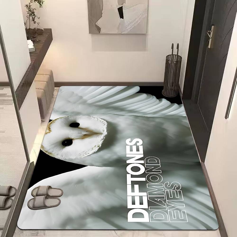 Band D-Deftones Music Floor Mat Cheaper Anti-slip Modern Living Room Balcony Printed Bedside Mats