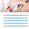 100 шт. одноразовые кисточки для подводки глаз гибкие мягкие наконечники аппликаторы для помады инструменты для макияжа