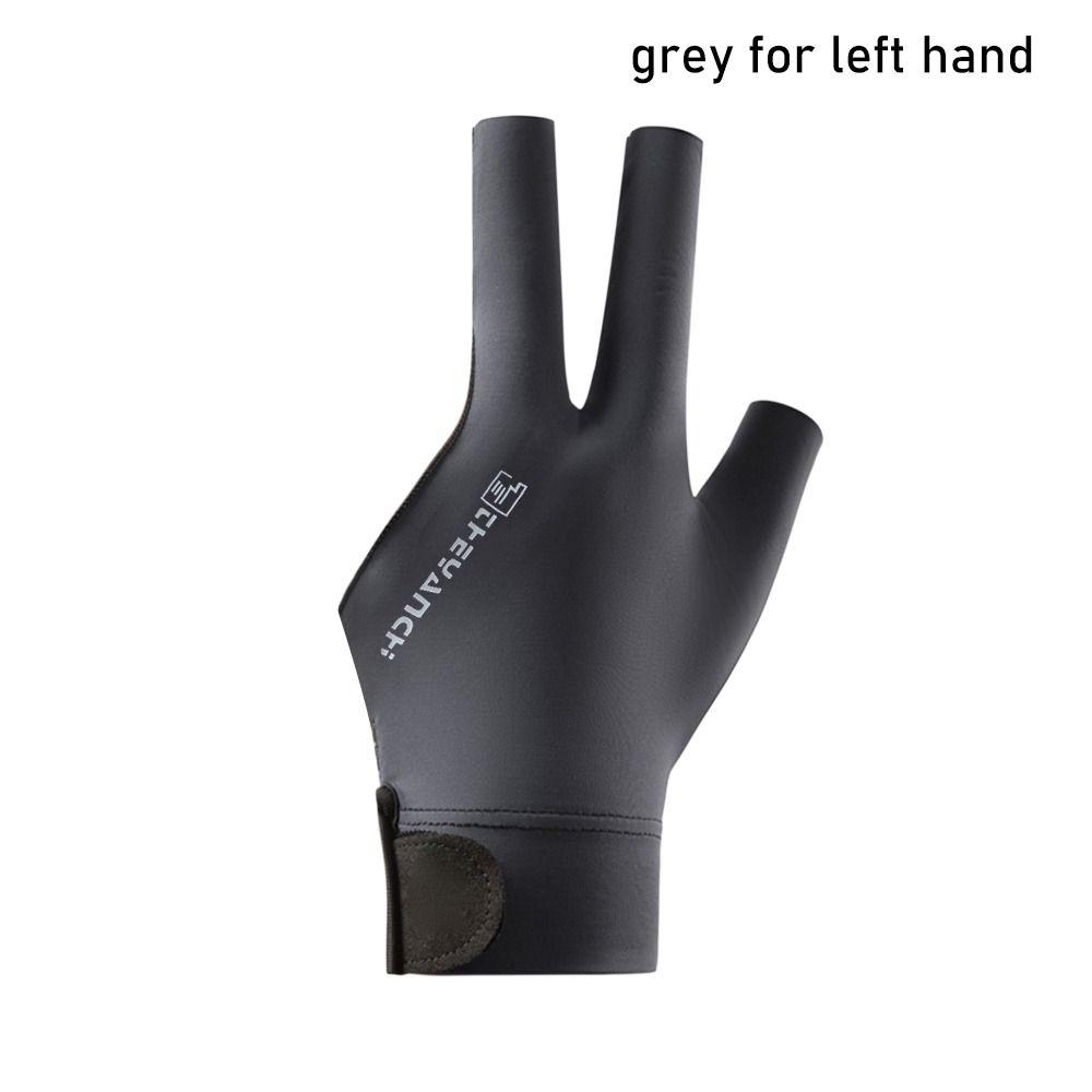 1 шт. Эластичная ткань Перчатка на три пальца Нескользящие наклейки Аксессуар для снукера Бильярд