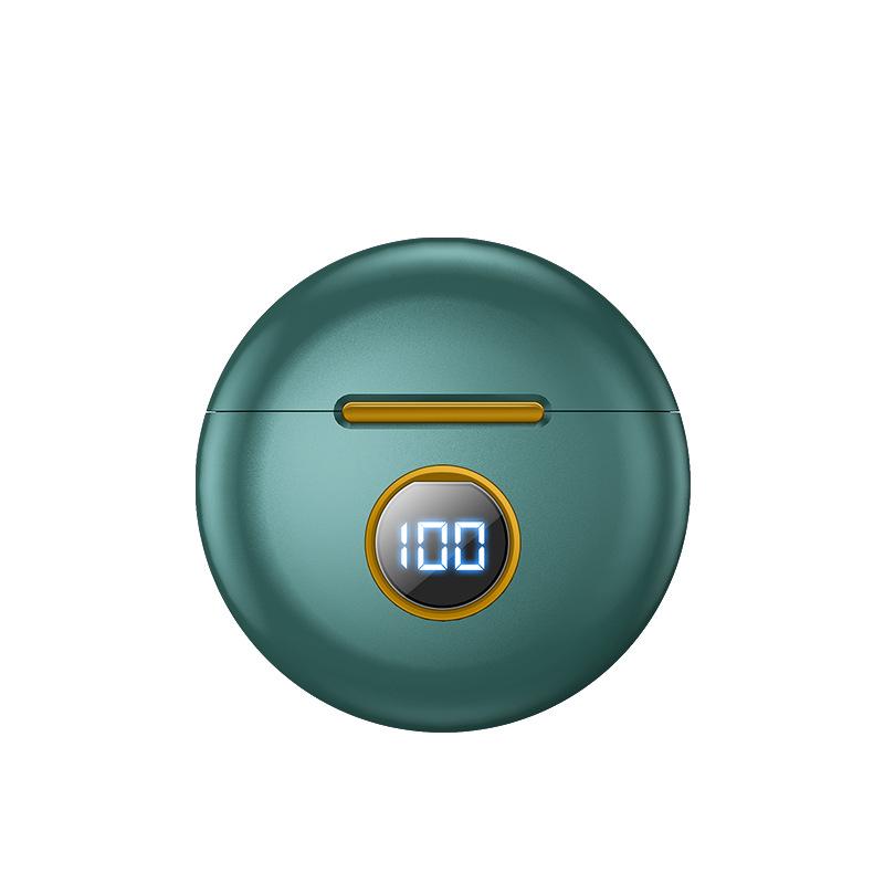 VAORLO Беспроводные наушники-вкладыши сабвуфер HiFi стерео Muisc цифровой дисплей наушники умная сенсорная гарнитура с шумоподавлением