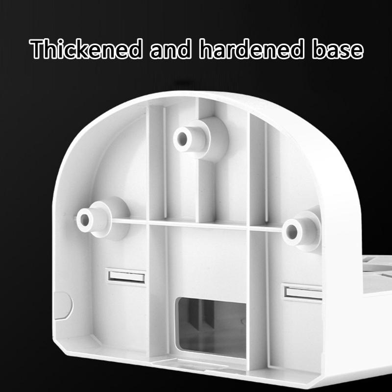 Wall Mount Bracket For 3Inch Dome Security Cameras Lightweight Plastic Base Indoor Outdoor Surveillances Installation