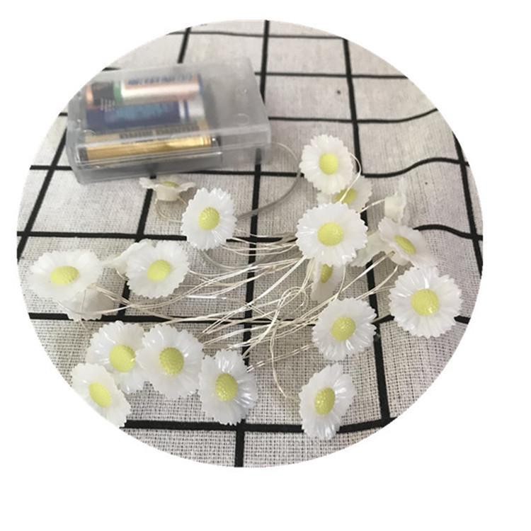 Лампа из медной проволоки в форме ромашки, пчелы, бабочки, подсолнуха - рождественские украшения