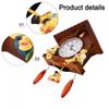 1pcs Stylishly Designed Wall Mounted Cuckoo Clock For Home Decor Enthusiasts