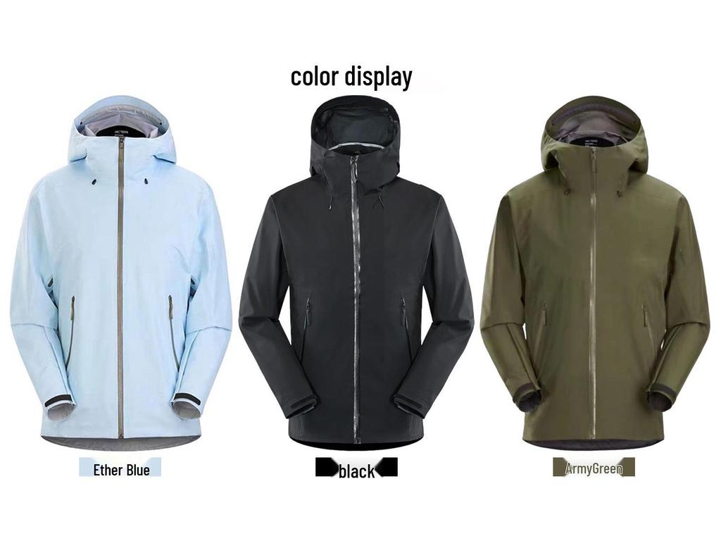 Bird's LT Unisex Waterproof Hardshell Rain Jacket - Three-Layer, Spring/Autumn Mountaineering & Casual Outerwear