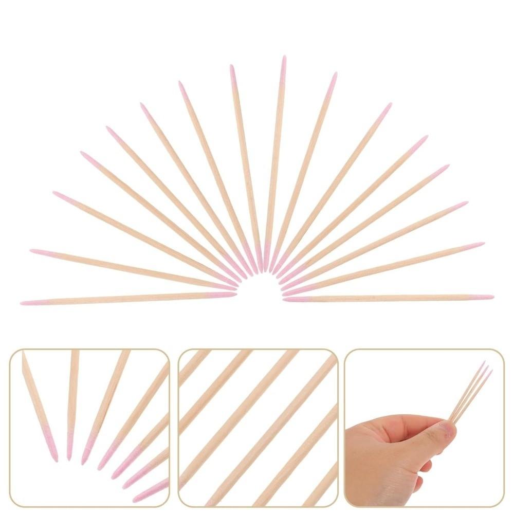 200 pcs Double-head Pointed Tip Cotton Swabs Makeup Eyeliner Correction