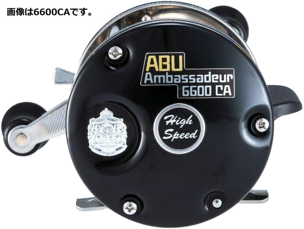 AbuGarcia Ambassador 6601CA Factory Tune Black Left Hand Clutch Type Double Hand Bass Snakehead Catfish Top Water Round Reel (Посол)