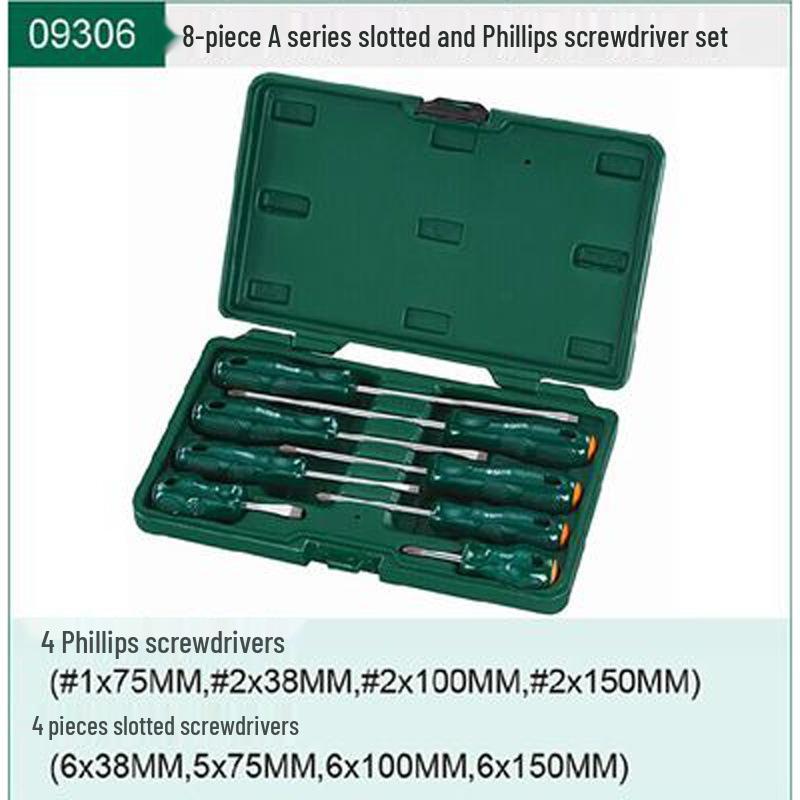 Набор отверток SATA T Series: Плоская, Крестовая, Цветок - Модели 09305, 09306, 09309